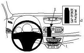 ProClip do Renault Mégane 09-16