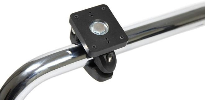 Podstawa montażowa Brodit na profil okrągły.