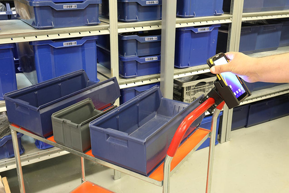 Uchwyt do CipherLab RS38 w gumowym etui