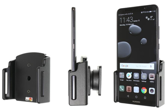 Uchwyt uniwersalny regulowany do Samsung Galaxy S10 bez futerału oraz w futerale lub etui o wymiarach: 70-83 mm (szer.), 2-10 mm (grubość)