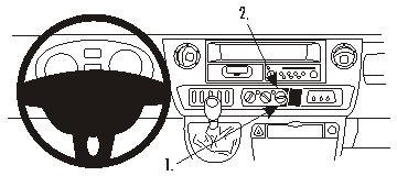 ProClip do Opel Movano 04-10
