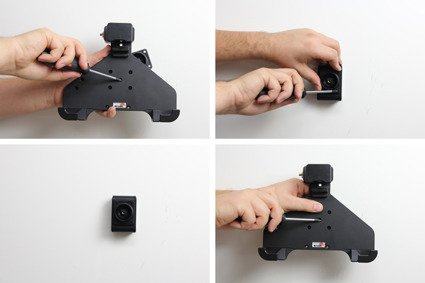 Uchwyt pasywny do Panasonic FZ-M1 z blokadą na kluczyk