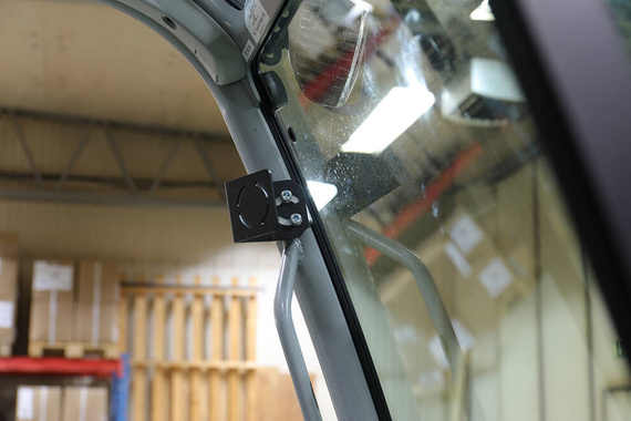 Baza montażowa do klamry 0711707/0711708 montowanej na wózku widłowym