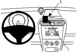 ProClip do Suzuki Splash 08-14