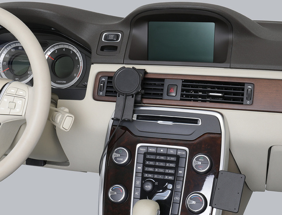 Magnetyczna Ładowarka Samochodowa MagSafe do iPhone z Regulowaną Podstawką na Telefon + Wtyczka 12V