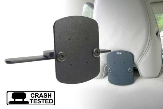 Uchwyt na zagłówek do samochodu | System mocowania do zagłówka w Volvo C30 / C70 / S40 / V50.