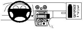ProClip do Mazda MX 5 98-05