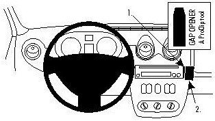 ProClip do Dacia Logan 09-13