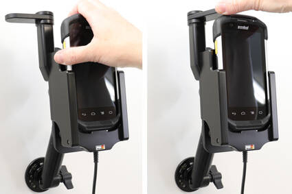 Uchwyt do Zebra TC70 do instalacji na stałe z blokadą oraz płytką antywibracyjną