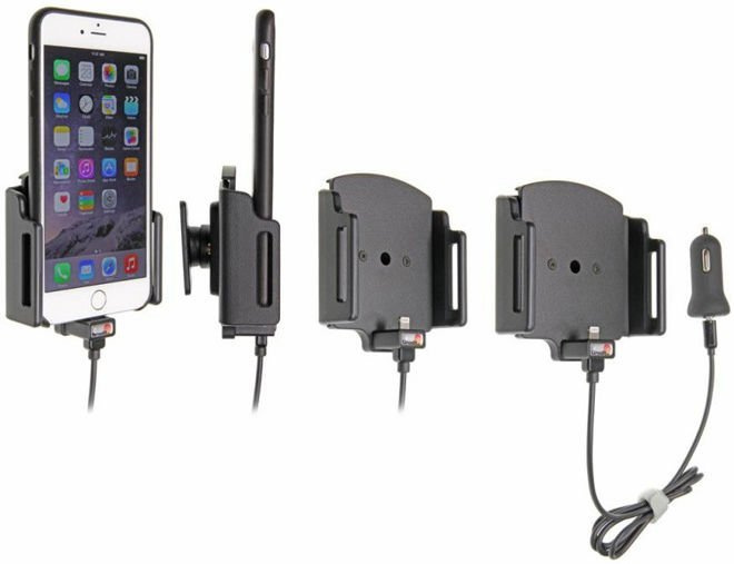 Uchwyt aktywny z kablem USB do Apple iPhone Xs w cienkim futerale