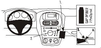 ProClip do Opel Tigra TT 05-09