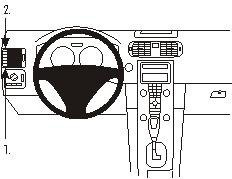 ProClip do Volvo V50 04-12