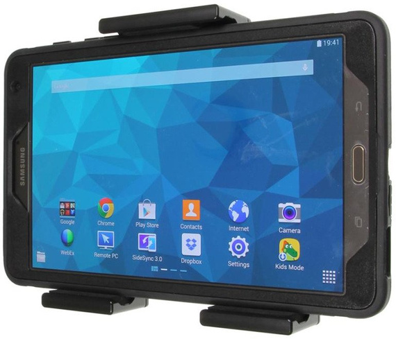 Uchwyt regulowany pasywny do tabletów gołych jak i w futerale o wymiarach: 120-150 mm (szer.), do 25 mm (grubość)