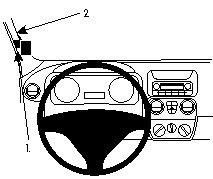 ProClip do Citroen Nemo 08-17