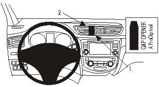ProClip do Nissan Qashqai 14-17