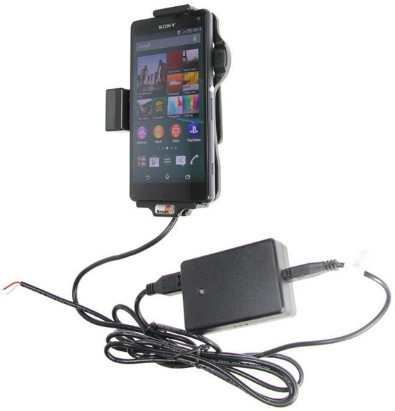 Uchwyt aktywny do instalacji na stałe do Sony Xperia Z3 Compact