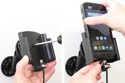 Uchwyt aktywny do instalacji na stałe do CAT S48C