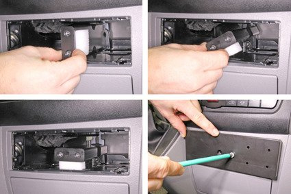 Bardzo mocny, bezinwazyjny wspornik montażowy do Mercedes Benz Sprinter 07-17