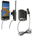Uchwyt do HTC 10 z wbudowanym kablem USB oraz ładowarką samochodową