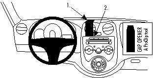 ProClip do Nissan Micra 11-14