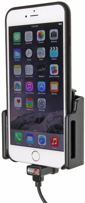 Uchwyt aktywny do instalacji na stałe do Apple iPhone X w cienkim futerale