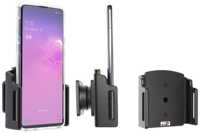 Uchwyt regulowany do Huawei P30 w futerale lub obudowie o wymiarach: 62-77 mm (szer.), 2-10 mm (grubość)