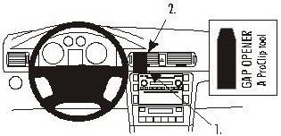 ProClip do Skoda Superb 02-08