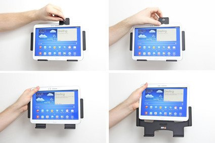 Uchwyt pasywny do Samsung Galaxy Tab 3 10.1 GT-P5210/P5220/P5200 z blokadą na kluczyk