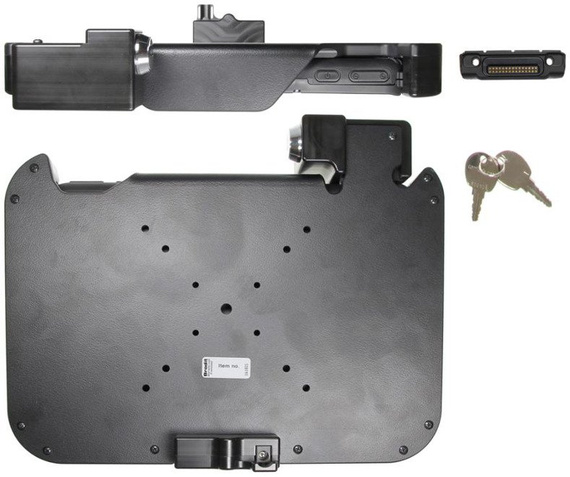 Uchwyt o wzmocnionej konstrukcji z blokadą sprężynową na kluczyk do Zebra ET55 8.3