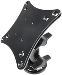 Ramię z kwadratową podstawą z otworami (4 x 75 mm) (4 x 100 mm) VESA montowane do płaskiej powierzchni.