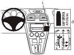 ProClip do Subaru Impreza 05-07