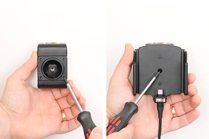 Uchwyt USB-C do Samsung Galaxy S25 Ultra obsługujący Android Auto