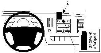 ProClip do Chevrolet Van 08-16