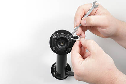 Uchwyt do Zebra TC 15 aktywny Brodit z wbudowaną ładowarką samochodową 3A, 10/24V