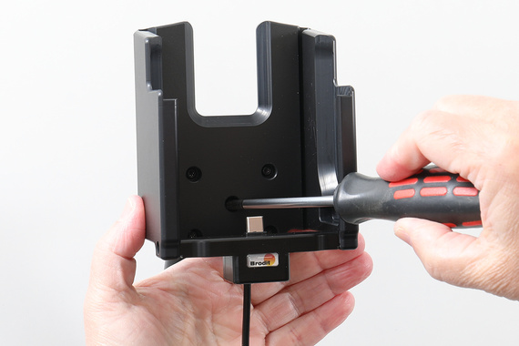 Aktywny uchwyt do CipherLab RS38 w gumowym etui i z chwytem pistoletowym