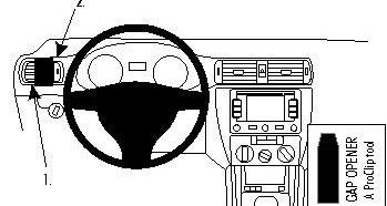 ProClip do Volkswagen Jetta 11-17