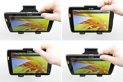 Uniwersalny Uchwyt do Tabletu Brodit | Uchwyt regulowany pasywny do tabletów gołych jak i w futerale o wymiarach: 120-135 mm (szer.), do 9 mm (grubość)