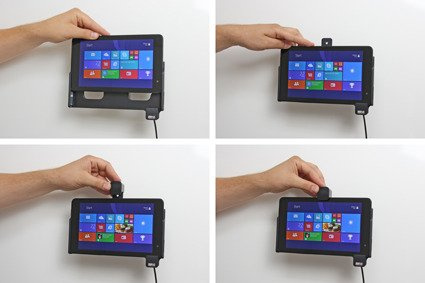 Uchwyt aktywny z blokadą sprężynową do Dell Venue 8 Pro