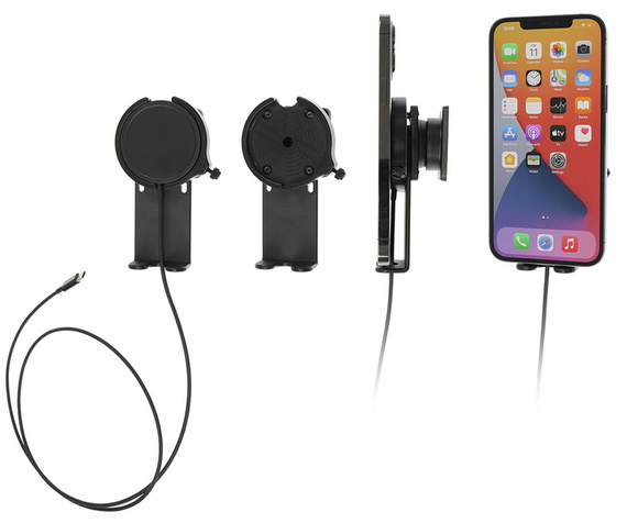 Magnetyczna Ładowarka Samochodowa MagSafe do Samsung z Regulowaną Podstawką na Telefon