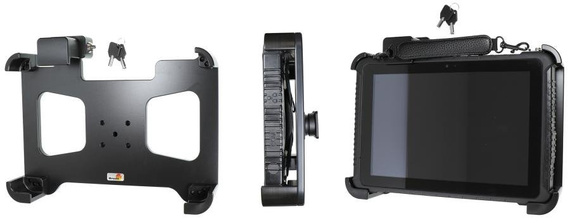 Uchwyt do Logic Instrument Fieldbook K122 z blokadą sprężynową na kluczyk.