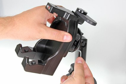 Uchwyt pasywny z dodatkowym zabezpieczniem oraz systemem tłumiącym drgania do Zebra TC8000