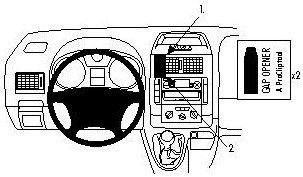 ProClip do Citroen Jumpy II 07-16
