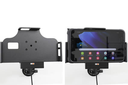Uchwyt aktywny do instalacji na stałe do Samsung Galaxy Tab Active 3 SM-T570/SM-T575 w oryginalnym futerale