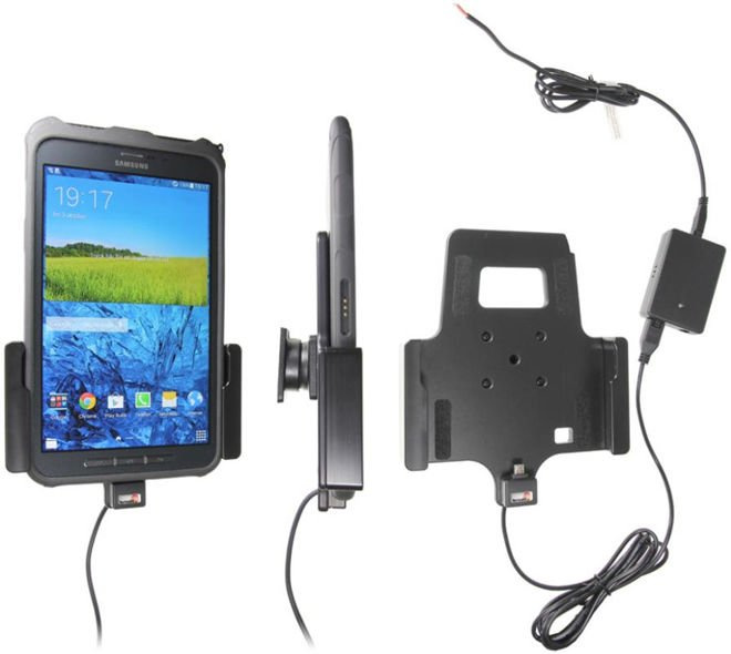 Uchwyt aktywny do instalacji na stałe do Samsung Galaxy Tab Active 8.0 SM-T365 w oryginalnym futerale