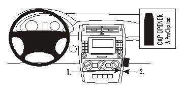 ProClip do Mercedes Benz B Klasa 05-11