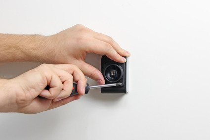 Uchwyt aktywny do instalacji na stałe do Apple iPad (5 Gen.) w futerale Otterbox Defender