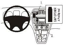 ProClip do Skoda Octavia Ambiente, Classic, Elegance, RS 05-13