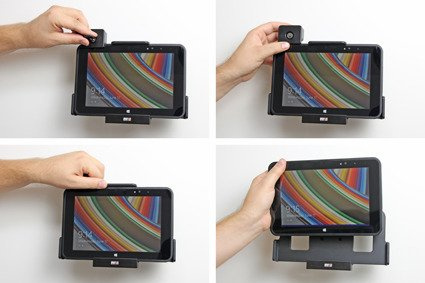 Uchwyt pasywny do Zebra ET50 8.3 z blokadą na kluczyk