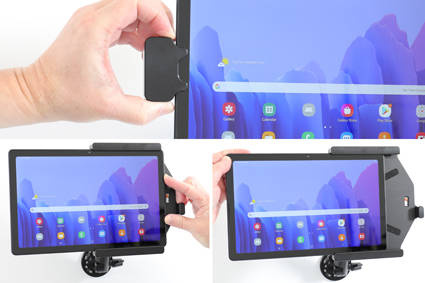 Uchwyt pasywny z blokadą sprężynową do Samsung Galaxy Tab A7 10.4 (2020) SM-T500/SM-T505