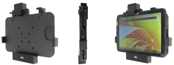 Uchwyt pasywny o wzmocnionej konstrukcji do Zebra ET45 10.0 z blokadą sprężynową.